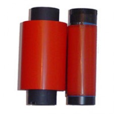 Термотрансферная лента, красная, wax, out, втулка 0,5", ш/в 110мм 57мм х 74м